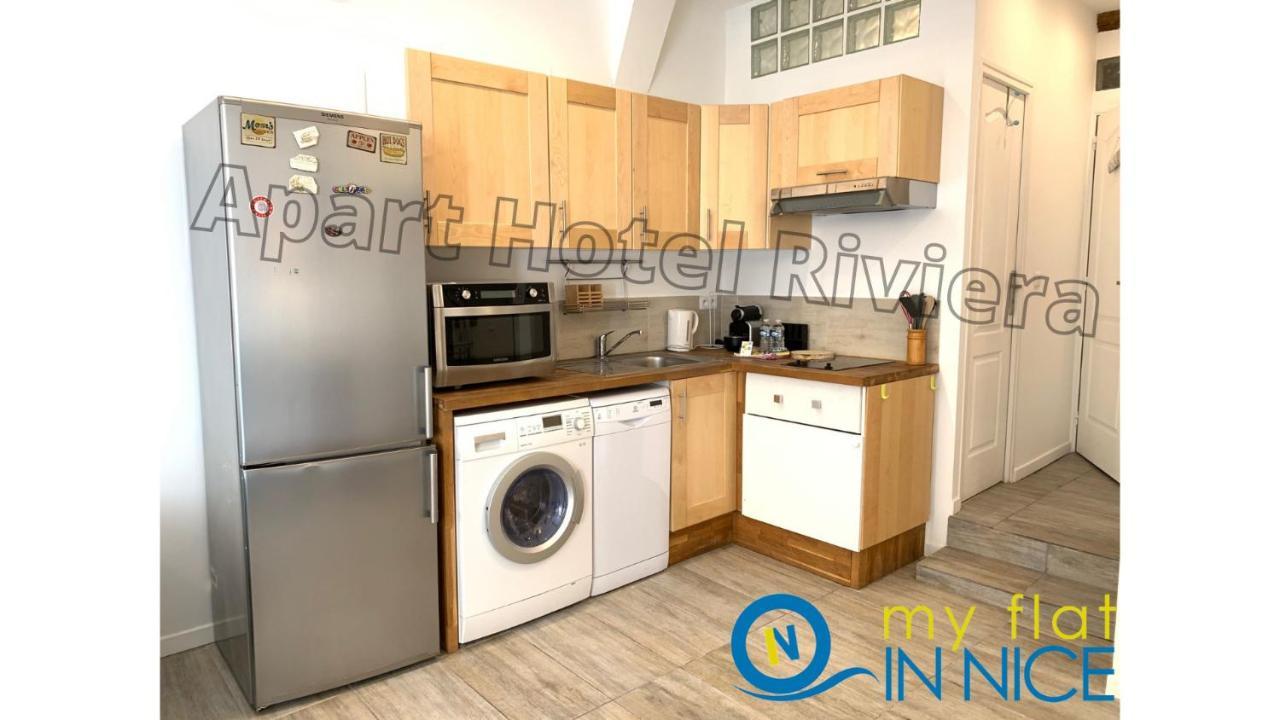 Aparthotel Riviera - Barillerie 12 - Vieille Ville 1Mn Plage - Appartement 2 Pieces Ac Nice Exterior foto